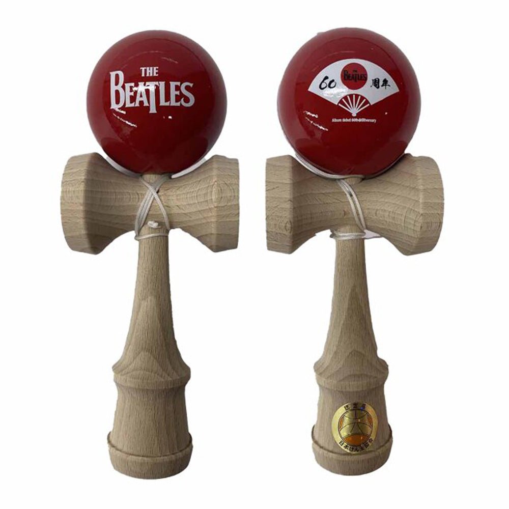 THE BEATLES ビートルズ (結成 65周年 ) - meets Japanese traditional craft Album debut 60th anniversary / けん玉 / 赤色 / グッズ - PGS